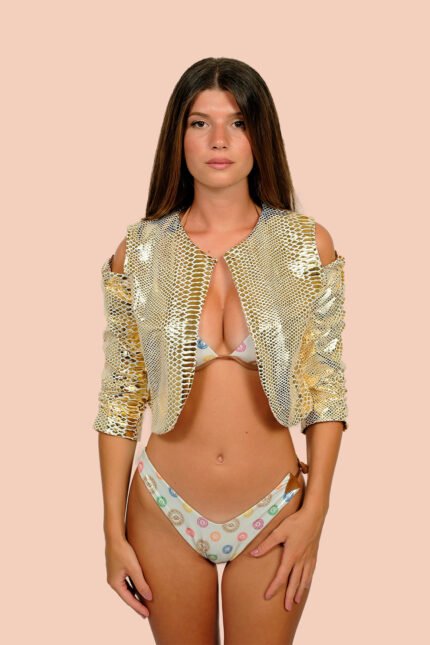 Jlo Gacchino placcato oro