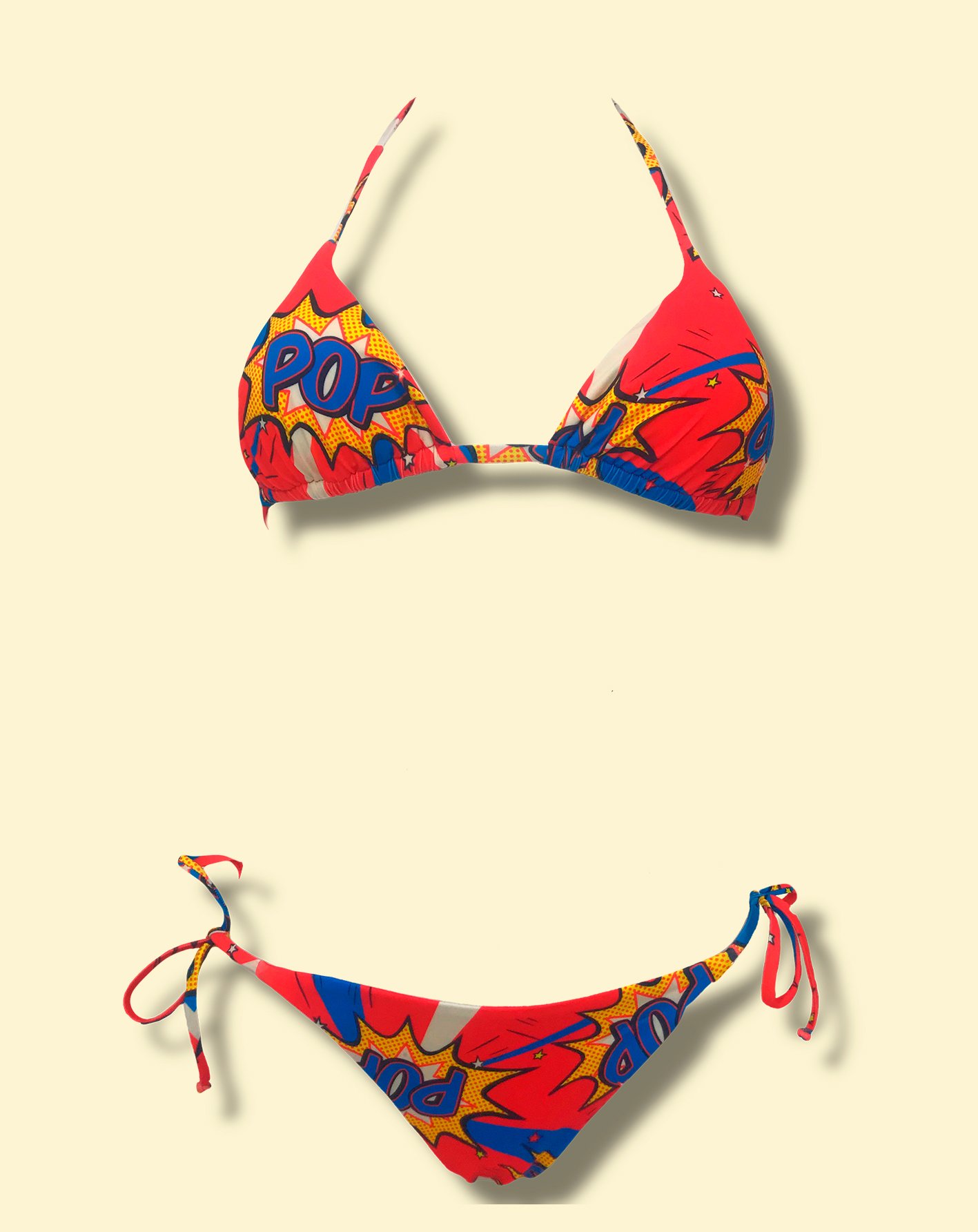 POP1_DAV Pop Art bikini triangolino - Image 1